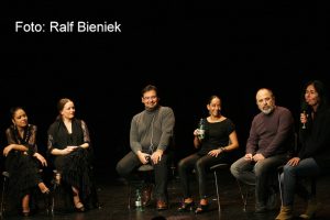 Publikumsgespräch mit José Valencia, Belén Maya, Rafael Rodriguez. Berlin, Dezember, 2014