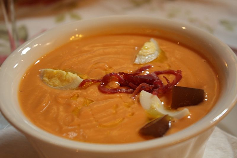 Foto Spanisches Essen Salmorejo Cordobes