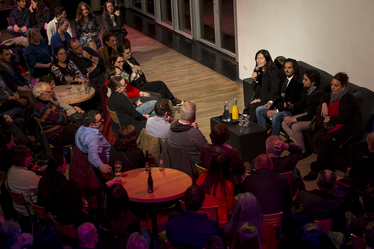 Foto Publikumsgespraech