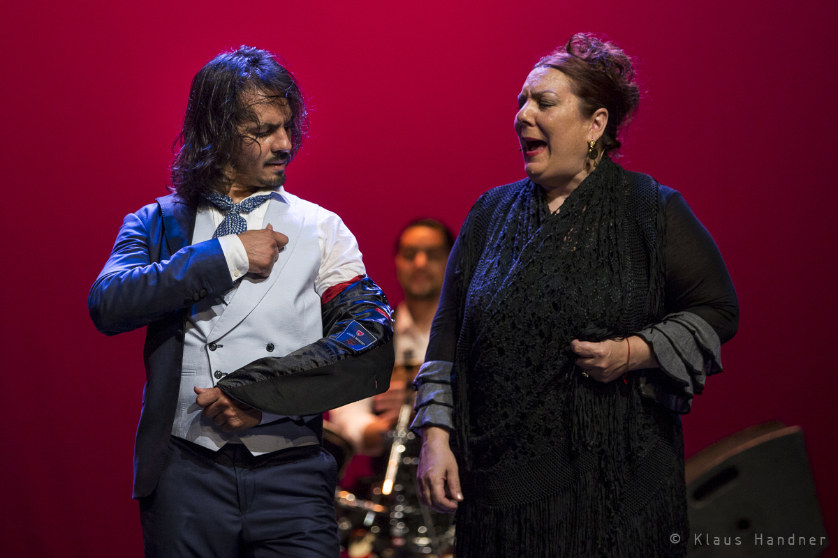 Foto Flamencotaenzer Farruquito und Saengerin_Copyright Klaus Handner