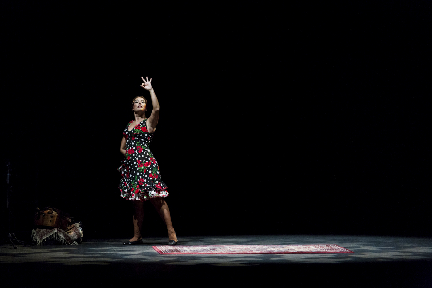 Foto Flamencotaenzerin Pastora Galvan bei der Bienal de Flamenco in Sevilla