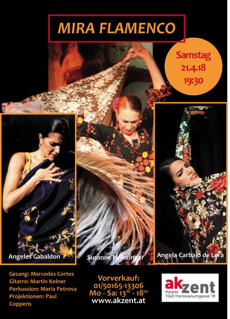 Plakat der Veranstaltung Mira Flamenco