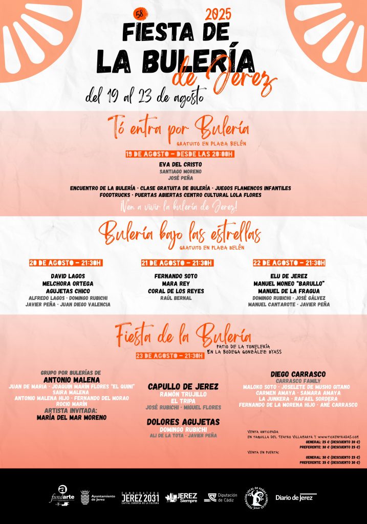 CARTELES VIERNES FLAMENCO Y FIESTA DE LA BULERÍA - 2