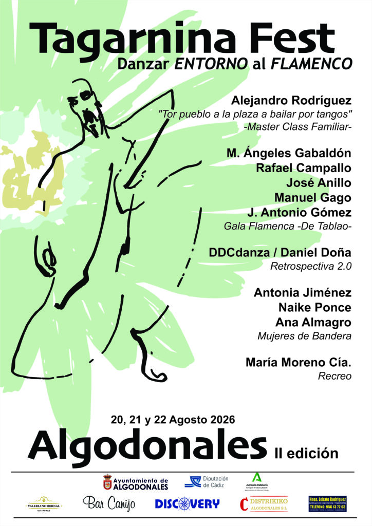 TAGARNINAS FEST 2026. Cartel