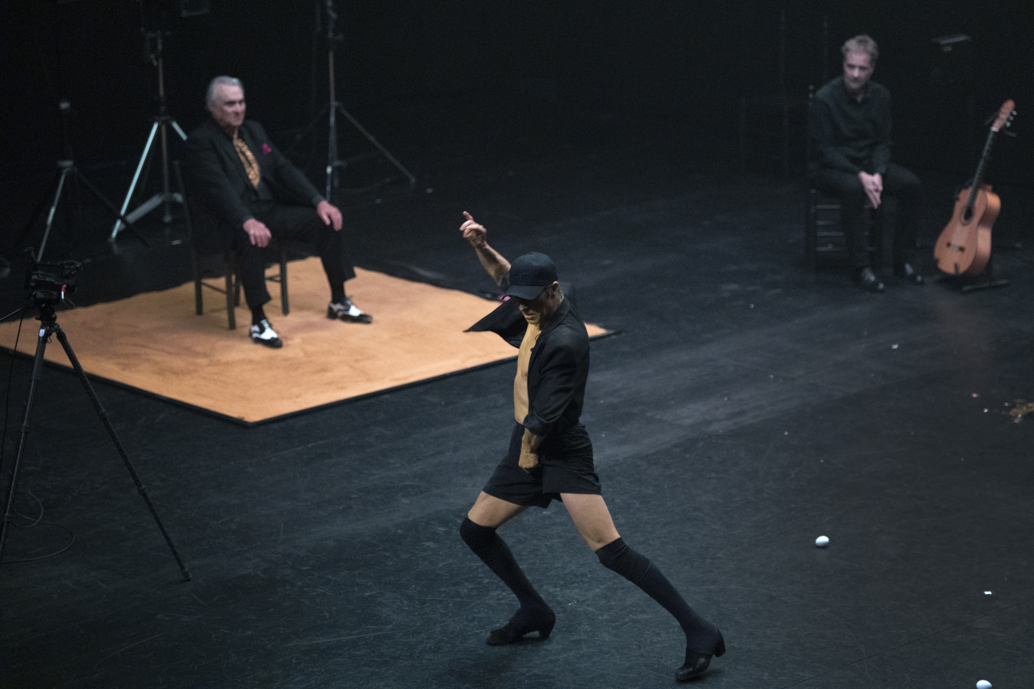 Andrés Marín presenta Desierto en el teatro Central, Sevilla, a 25 de septiembre de 2026. Fotografia: Archivo fotográfico Bienal de Flamenco @Laura León