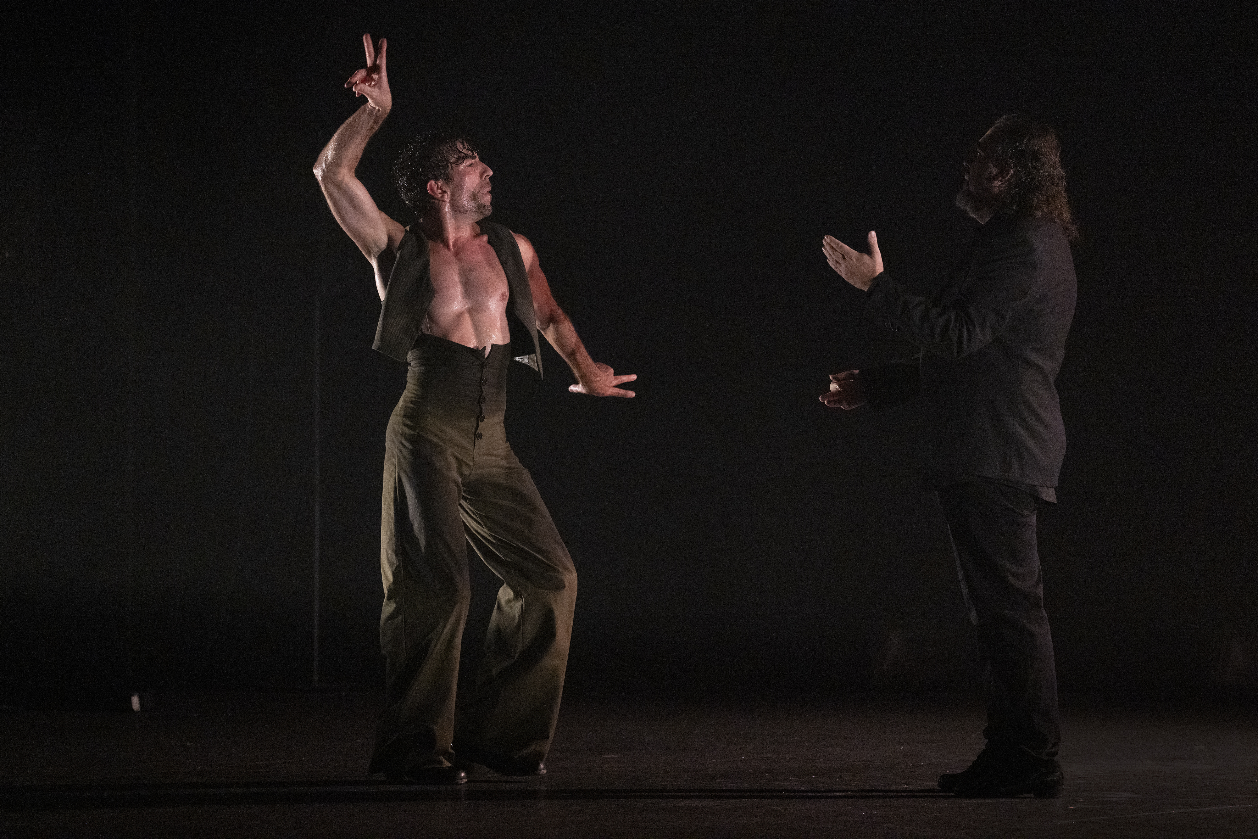 David Coria presenta Babel, Torre Viva, en el Teatro Lope de Vega, Sevilla, a 29 de septiembre de 2026. Fotografia: Archivo Fotográfico Bienal de Flamenco @Laura León